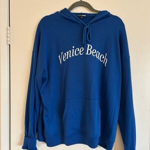 Venice Beach Blue Hoodie